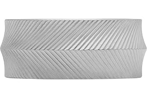 Fossil Anelli a fascia da uomo in acciaio inossidabile