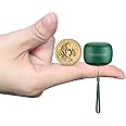 Momoho Mini Bluetooth Speaker with Camera Remote Control For Smartphones, TWS Pairing Stereo Bluetooth Speaker, Portable Bluetooth Speaker Wireless(Mini Round, Green)