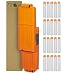 Produktbild Nerf N-Strike Elite Modulus Flip Clip Kit in Recycling Verpackung - Praktisches Set mit 2 Magazinen, Verbindungsstück und 20 Darts