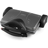 Arzum AR2045 Tutto Granite Izgara Ve Tost Makinesi 1800W, 4 Dilim Kapasiteli, Siyah