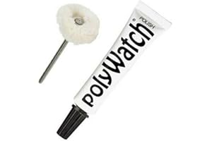 PolyWatch Outil de polissage en plastique pour montre avec cordon monté