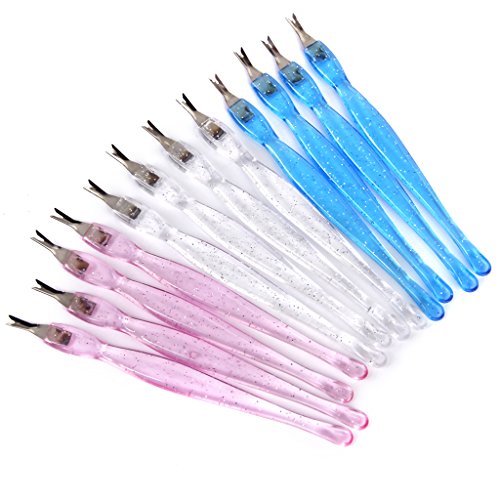 Nail Dead Skin Remover Cuticle Pusher Tool Set of 12Pcs