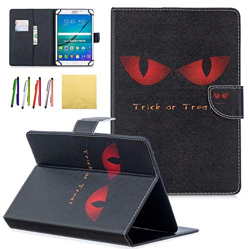 8.0 inch Tablet Universal Case, Dteck PU Leather Stand Folio Wallet Case Cover for iPad Mini 1 2 3 4/ Galaxy Tab A 8.0 / Tab E 8.0/ S2 8.0/ Fire HD 8 / Mediapad T3 8.0/ Asus and More 8.0 inch Tablet