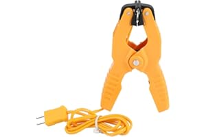 MUTUER Sonde de Thermocouple, HT-05 Type K Capteur de Thermocouple Collier de Tuyau de Sonde de Température 1~3/8 "-40~200 ℃