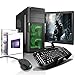 Produktbild Shinobee Super Méga Pack - Pack Complet Desktop - LED 24-Zoll - Processeur AMD FX-8300 8x4.2 GHz - Geforce GTX 1060 - Mémoire 16Go - Stockage 2000Go - Windows 10 Pro 64#5745