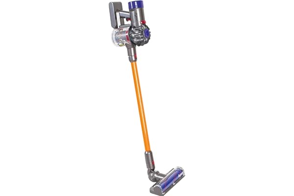 Aspirateur sans Fil Casdon Dyson | Jouet aspirateur interactif sous Licence Dyson pour Les Enfants dès 3 Ans | pour des Jeux Encore Plus réalistes