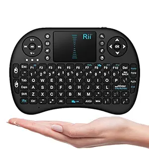Rii Mini Keyboard Wireless Touchpad Keyboard With Mouse Combo