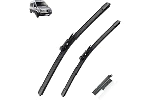 2st främre torkarblad set för Mercedes Sprinter W906 2006-2018 26"+24"