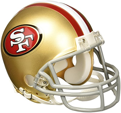 San Francisco 49ers Replica Mini Helmet w / Z2B Face Mask