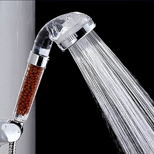 Vicloon Filtration Handbrause Duschkopf Hochdruck-Wasser-Einsparung Lonenfilter für Trockene Haut und Haare - 4