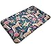 Produktbild XIEXING Water Absorption Reactive Dyeing Durability Doormat Horse Florals Doormat, Carpet 15.7" X 23.5"Inch Low-Profile Waterproof, Non Slip, Easy Clean, Washable Indoor/Outdoor Mats for Entry, Patio