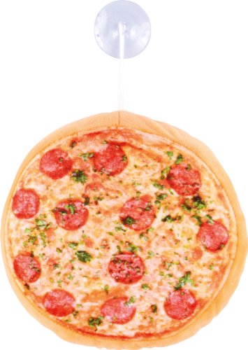 Unitedlabels 0119681 Pizzakissen mit Saugnapf, Durchmesser circa 20 cm