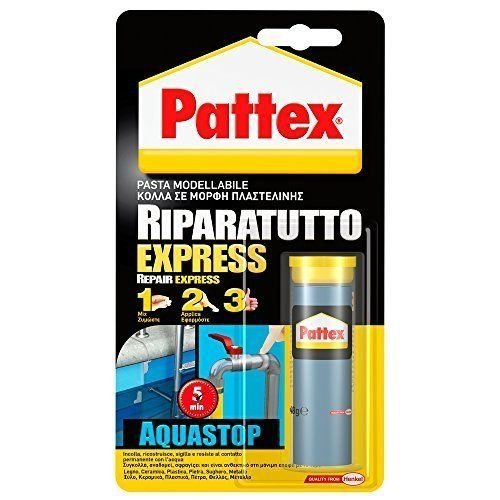 Pattex, 1563676, Ripara Express Aquastop, 48g