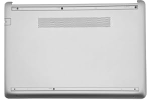 JXJSLP Replacement Bottom Case for HP 14-CF 14-DK 14S-CF 14Z-DK Series Laptop Base Enclosure Lower Cover L24478-001 6070B1306701 Natural Silver