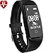 Produktbild Willful SW327 Fitness Armband mit Pulsmesser - Wasserdichte Fitness Tracker Puls Armband Aktivitätstracker Schrittzähler Uhr mit Schlafmonitor Kalorienzähler Vibrationsalarm Anruf SMS Whatsapp Beachten mit iPhone Android Handy kompatibel