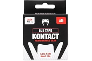 ‎VENUM Venum Unisex-Adult VENUM-05149-210 Kontact BJJ Fingertape-Weiß,Schwarz, 100 gm