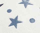 Kinderteppich Happy Rugs STARS creme/silbergrau-blau 80 x 150 cm - 3