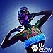UV Glow Neon Face and Body Paint 10ml - Set of 5 Tubes - Fluorescent