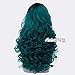 14 Colors Mixed Colors 60cm Lolita Cosplay Heat Resistant Women Curly Wig+ Cap