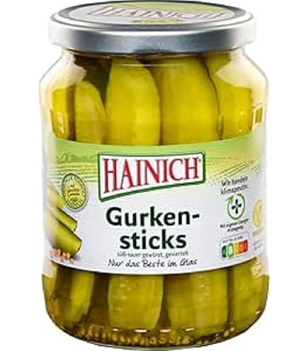 Spreewaldhof Salz-Dill-Gurken In Naturtrüben Aufguss (720g Glas