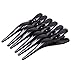 Eurostil compartment compartment clip clothes pegs pack of 6 Black Plastic