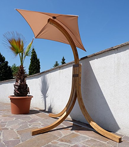 DESIGN Hängesesselgestell NAVASSA aus Holz Lärche (ohne Sessel) von AS-S - 5
