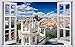 Produktbild Madrid Spanien Stadt Wandtattoo Wandsticker Wandaufkleber F1353 Größe 120 cm x 180 cm
