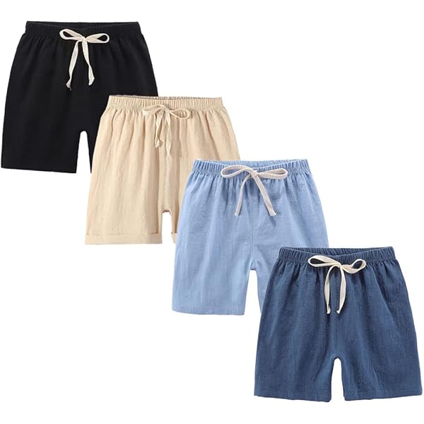 Blanc HOMME Short Bermuda en tissu froissé à cordon de serrage 3253716