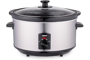 Alpina Cocina Lenta - Cocina - Acero inoxidable - 3,5L - 240W