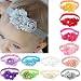 Baby Girl Flower Headband Hair Band Photography Headwear (White)