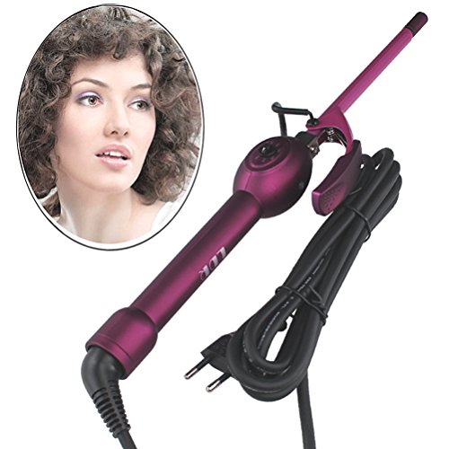 Askliy Einrohr 9mm Super kleine Mini Lockenstab / Haar Lockenwickler Rollen - 8