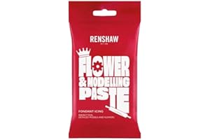 Renshaw Flower & Modelling Paste - White, 250 g (Pack of 1)