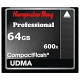 Tarjeta Compact Flash Profesional 600x de 64 GB