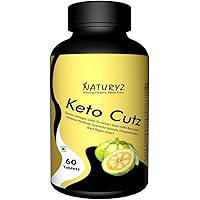 Naturyz KETO Supplement Ketogenic Fat Burner and Appetite Suppressant with 7 ingredients & Garcinia Cambogia for Natural…