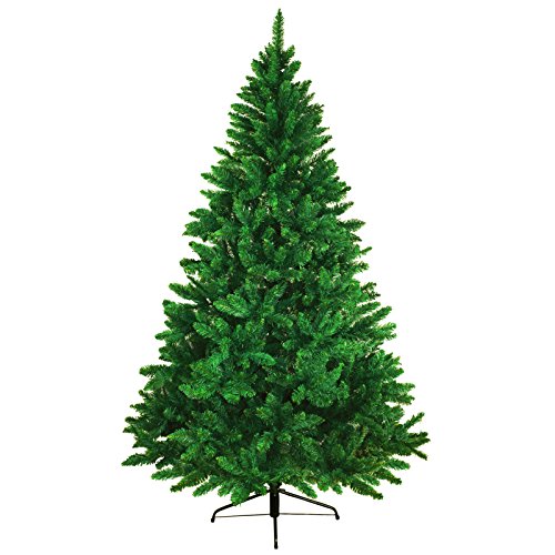 BB Sport Árbol Navideño PVC 210 cm Verde Claro Arbol Navidad Artificial Abeto Navidad