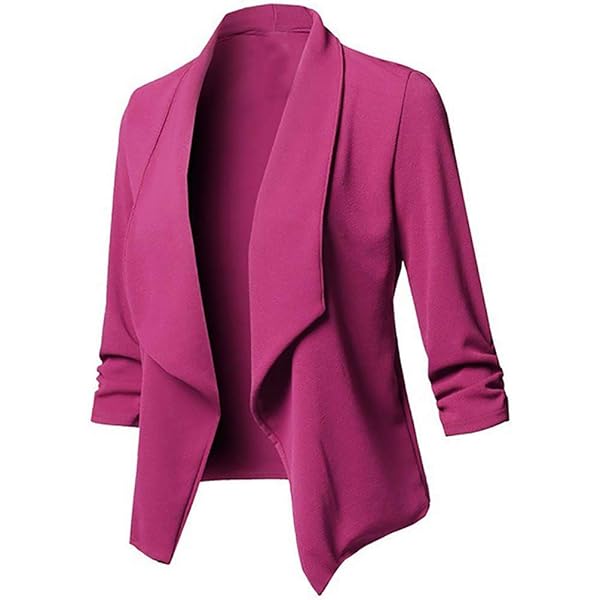 Pxjsdwe Blazer Für Mädchen - Elegante Anzugjacke Schwarz Mit Innentasche Slim Fit