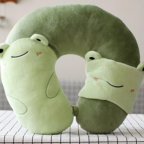 Cute CartoonUA pillow with Eye ShieldsUThe neck-pillow sleeping pillow lunch break at the office of the air travel Pillow30*30*8 4Number