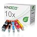 Produktbild 10 Tintenpatronen kompatibel zu PGI-550XL CLI-551XL für Canon Pixma MX925 All-in-One, Pixma iP7250, Pixma iX6850 A3+, Pixma MG5650, Pixma MG7550, MG6450, MG6650, MG7150 - mit Chip und Füllstandsanzeige - Schwarz je 23ml, Color je 15ml