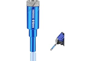 XYZDOUBLE Foret Carrelage 16mm Forets Mèches Diamant pour Verre Carrelage Céramique Marbre Porcelaine Fonctionne Avec Toutes Les Perceuses électriques et Meuleuses