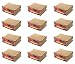 Kuber Industries™ Saree Cover Set of 12 Pcs in Non Woven Material (Beige) RS.699.00