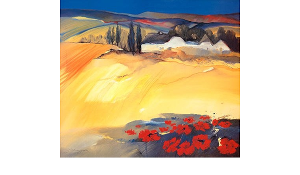 Juliane Jahn Italien Poppies I 7402 Poster Kunstdruck 80 X 70 Amazon De Kuche Haushalt Wohnen