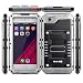Produktbild Happon iPhone 6 iPhone 6s 4.7 inch Unterwassergehäuse Wasserdichte Hülle Unterwasser Outdoor Wasserdichte Stoßfest Schutzhülle Case Cover mit Eingebautem Displayschutz (Silber)