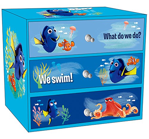 Preisvergleich Produktbild Findet Dory Schmuckkasten mit 3 Schubfächern