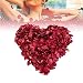 Produktbild FIVE BEE 200 Gramm natürliche Deluxe getrocknete rote Rosenblätter | Echte Blume Rose Petal für badefuß Bad Hochzeit Confetti DIY Handwerk Accessoires