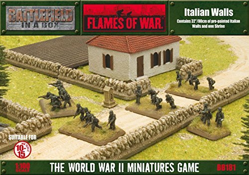 Preisvergleich Produktbild Battlefield in a Box Italian Walls by Battlefront Miniatures