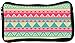 Snoogg Aztec pinkPoly Canvas Student Pen Pencil Case Coin Purse Utility Pouch Cosmetic Makeup Bag RS.225.00