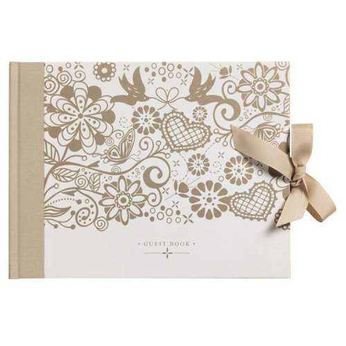 BusyB Bride to B Wedding Guest Book - White, 1671