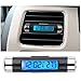 Produktbild HappyCow Auto LCD digitales Clip-Hintergrundbeleuchtung Automotive Thermometer Uhr Kalender