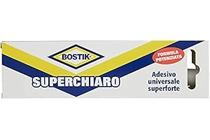 UHU Bostik Superchiaro colla a contatto universale super forte e super rapido astuccio, Giallo, 125 gr