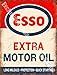Produktbild Esso Extra Motorenöl Kann Petrol Vintage Garage Metall/Stahl Wandschild - 30 x 40 cm
